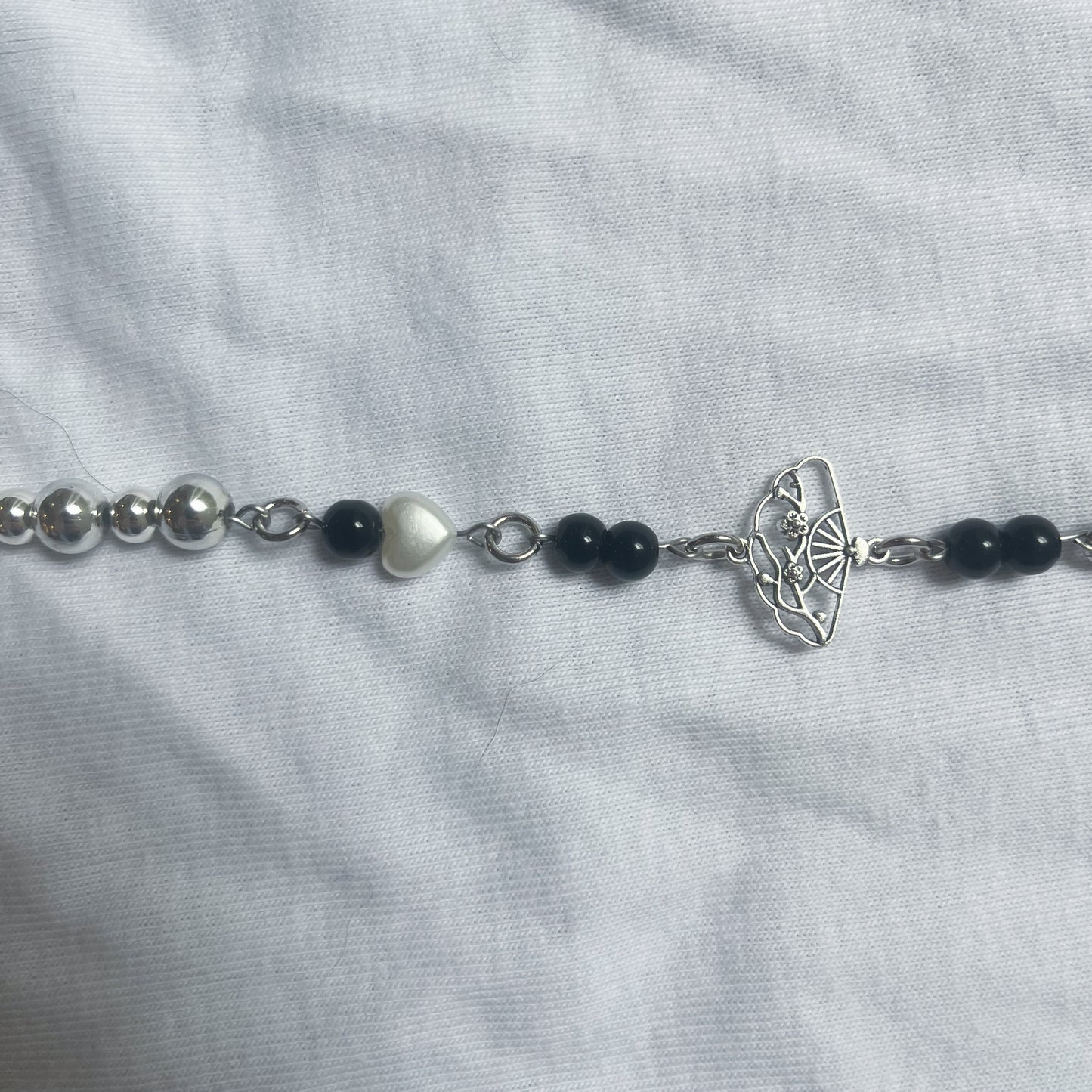 beaded fan pant chain